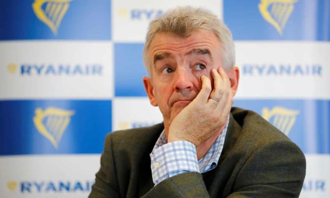 瑞安航空的Michael O ' leary:“世界上没有足够的食用油为一天的绿色航空提供动力”