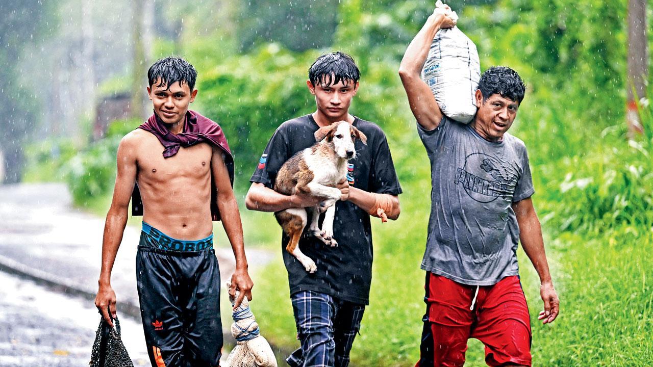 热带风暴皮拉尔给中美洲带来了暴雨