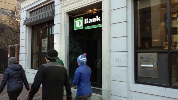 今年夏天，道明银行(TD Bank)将关闭缅因州的两家分行