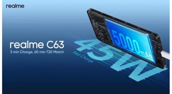 PKR 35K下唯一的45W充电智能手机:Realme C63