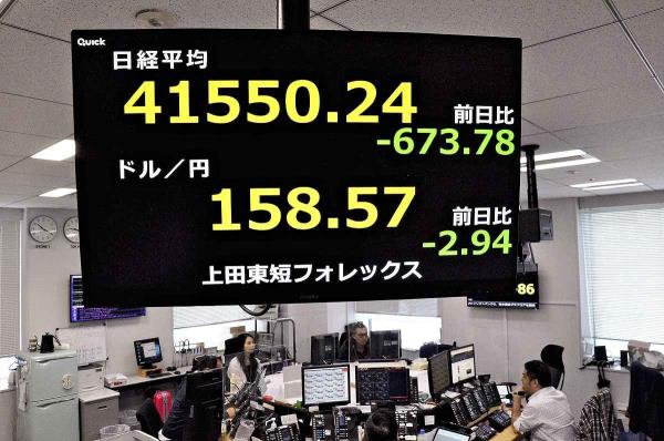 日元在纽约市场短暂触及157.30日元区间;市场推测连续第二天的货币干预